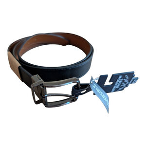 NEW Stone Mountain Reversible Belt 2XL (46-48) Bonded Leather Brown/Black